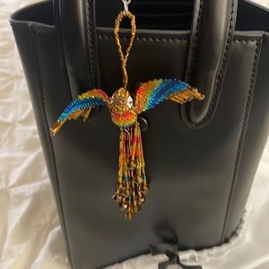 Multi Color Hummingbird Purse/Key Chain